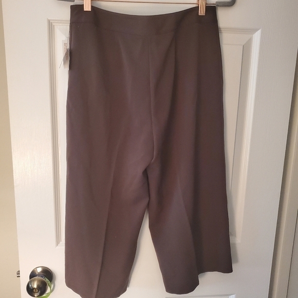 Trousers Etc. Brown Guacho Pants Sz 8 - Picture 2 of 4